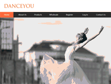 Tablet Screenshot of danceyou.cn
